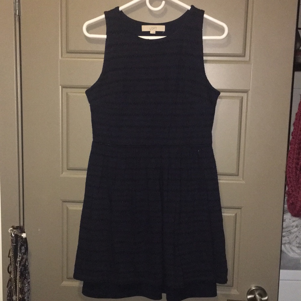 LIKE NEW Loft Eyelet Dress
